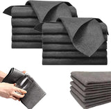 Lcmei 2023 New Microfiber Thickened Cleaning Cloth Streak Free Reusable Cleaning Rags, All-Purpose Microfiber Towels for Dusting Kitchens Glass Cars