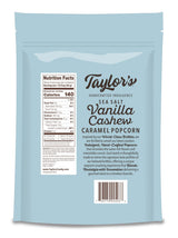 Sea Salt Vanilla Cashew Caramel Corn 3/ 6oz