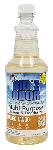 Unbelievable RID'Z Super Concentrate Multi-Purpose Cleaner & Deodorizer - Mango Tango, 1 Quart, 1 Count