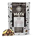 Maya Tea Apricot Black Tea, Premium Loose Leaf Tea, Natural Caffeine, Make Hot or Iced Brews Up to 22 Cups, 2 Ounce Resealable Pouch
