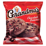 Grandma's Cookies Variety 2.5 Oz Packages Bundle of 15 Pack Includes : 5 x Chocolate Brownie, 5 x Chocolate Chip, 5 x Oatmeal Raisin (15 Count)