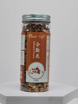 Plant Gift Albizia Flower Julibrissin Blooming Tea, HE HUAN HUA Loose Leaf Chinese Health Tea 80g / 2.82oz