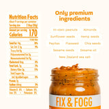 Fix & Fogg Everything Butter, Mixed Nut & Seed Butter, New Zealand Made, 8 Nuts & Seeds, No Added Sugar, Palm Oil Free, Non-GMO, Vegan, Keto Friendly