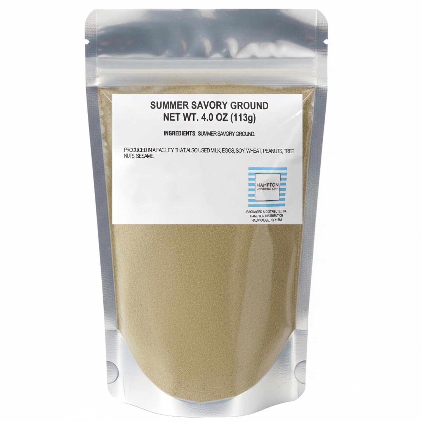 Summer Savory Ground, 4 Ounce Bag, Hampton Distribution
