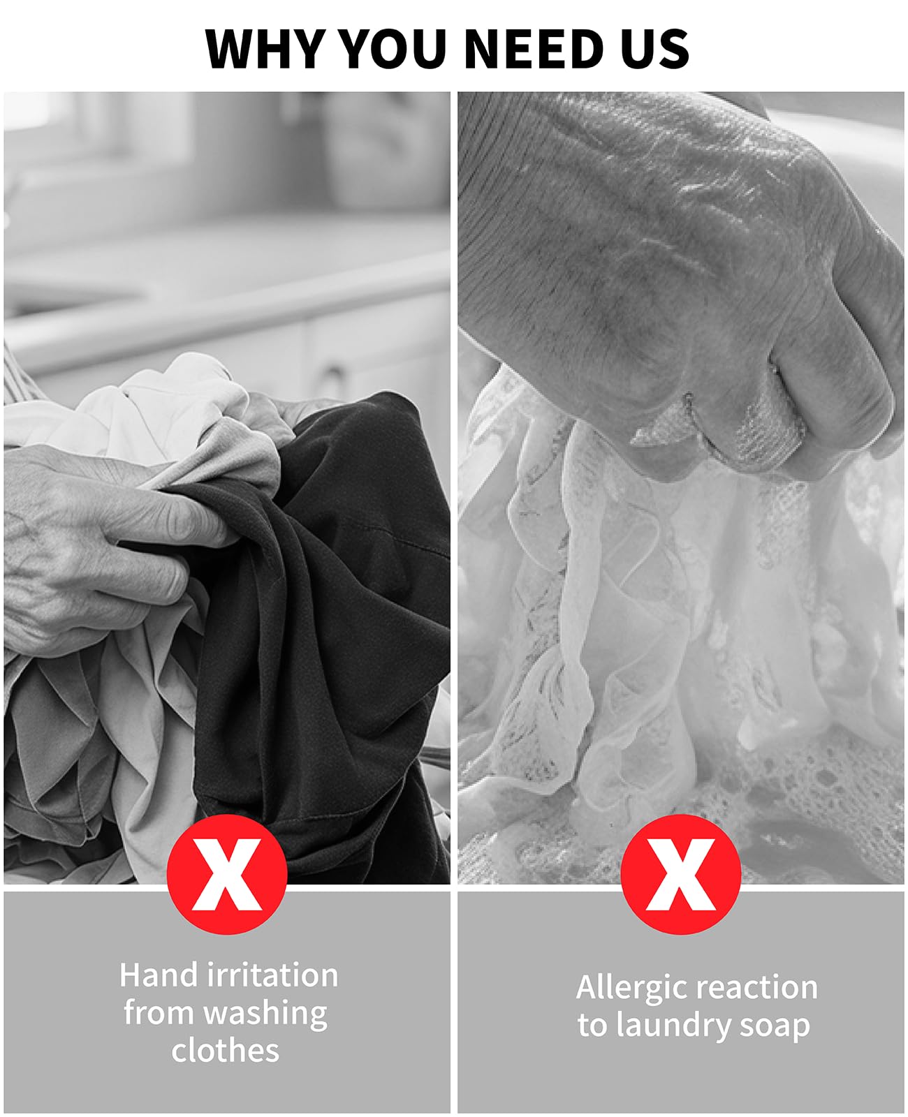 Geyynow 3PCS Dishwashing Cleaning Gloves + 3PCS Wire Dish Rags Set - Long Cuff Reusable Rubber Gloves & Non-Scratch for Kitchen, Cleaning, Gardening
