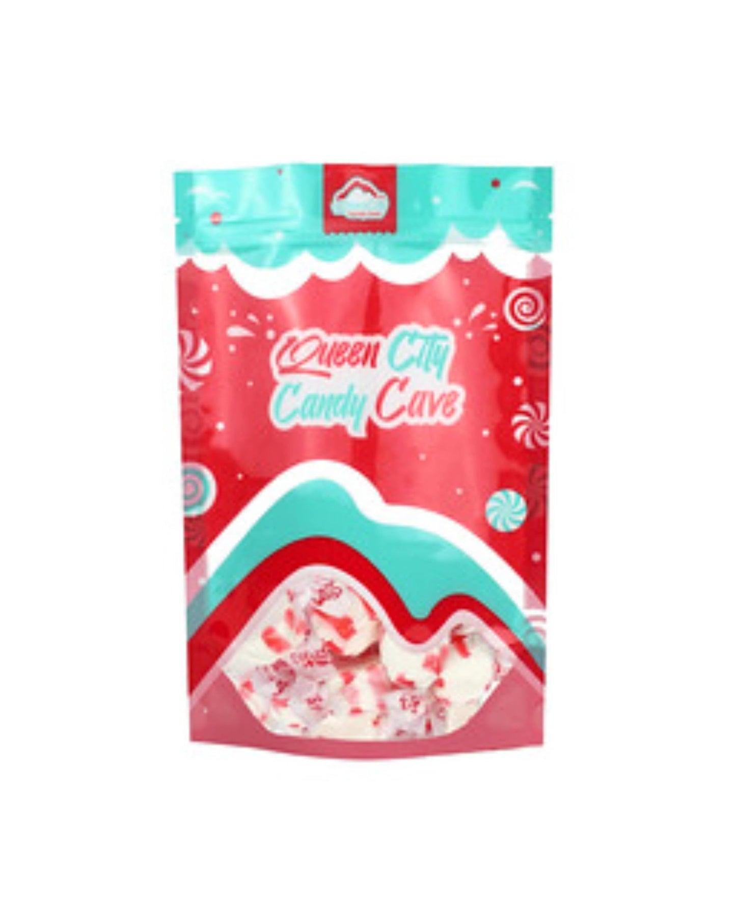 Peppermint Flavored Salt Water Taffy Individually Wrapped- Old Fashioned Saltwater Taffy Bulk (1 Pound)