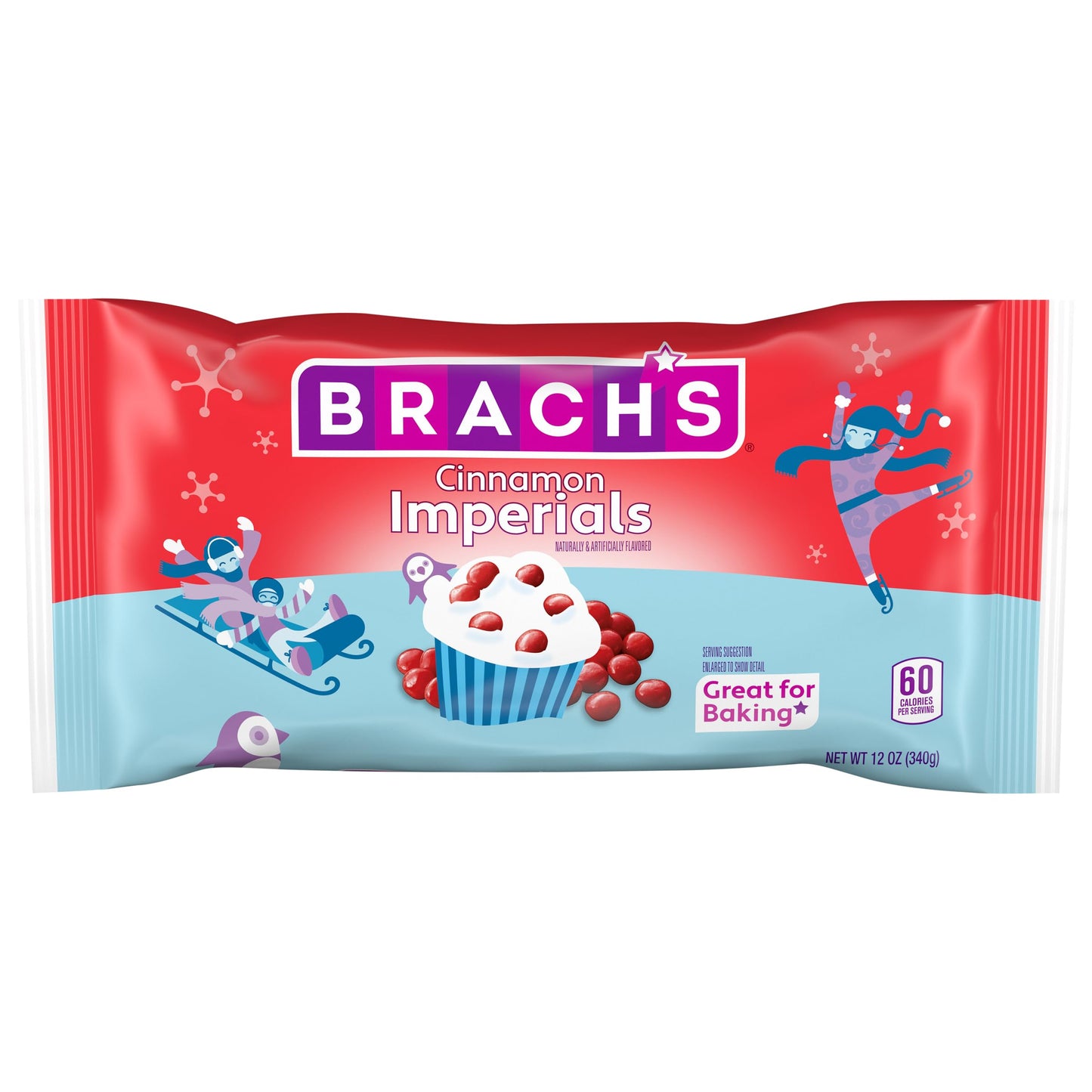 Brach's Cinnamon Imperials, Hot Cinnamon Candy, 12oz