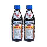 Danncy Vanilla Dark 12 fl oz (355 mL) 2 Pack - Authentic Mexican Vanilla Flavor