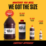 Capital City Mambo Sauce Mild, Washington DC Wing Sauces, Perfect Condiment for Wings Chicken Pork Beef Seafood Burgers Rice or Noodles, 128oz (1