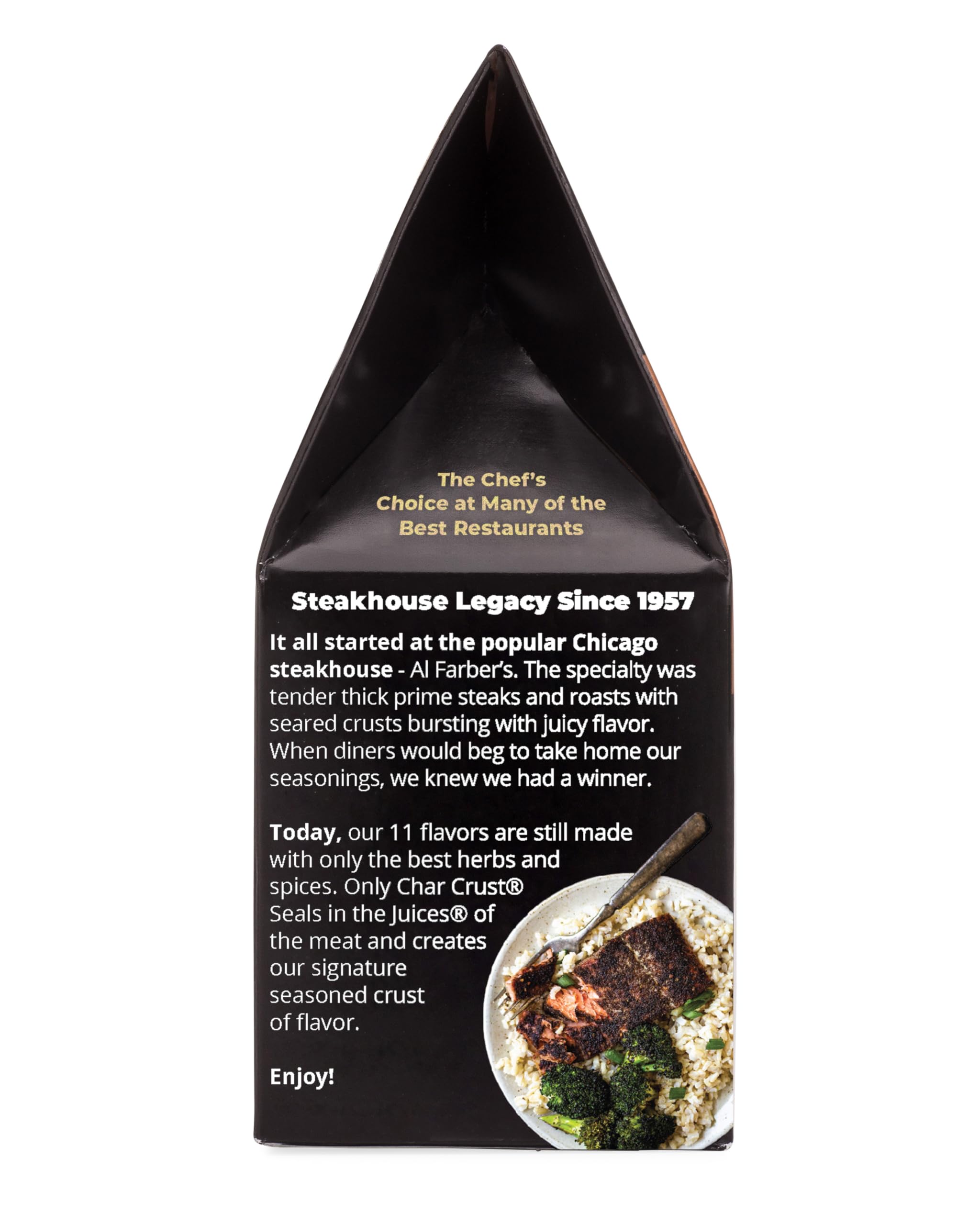 Char Crust Dry-Rub Seasonings Ginger Teriyaki | All-in-one seasonings | Perfect for Chicken, Shrimp, Salmon, Pork, and Wings | Signature Crust that