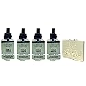 Bath & Body Works Moonlit Goddess 4 Wallflowers Home Fragrance Refill Bulbs with Natural Oats Soap Sample