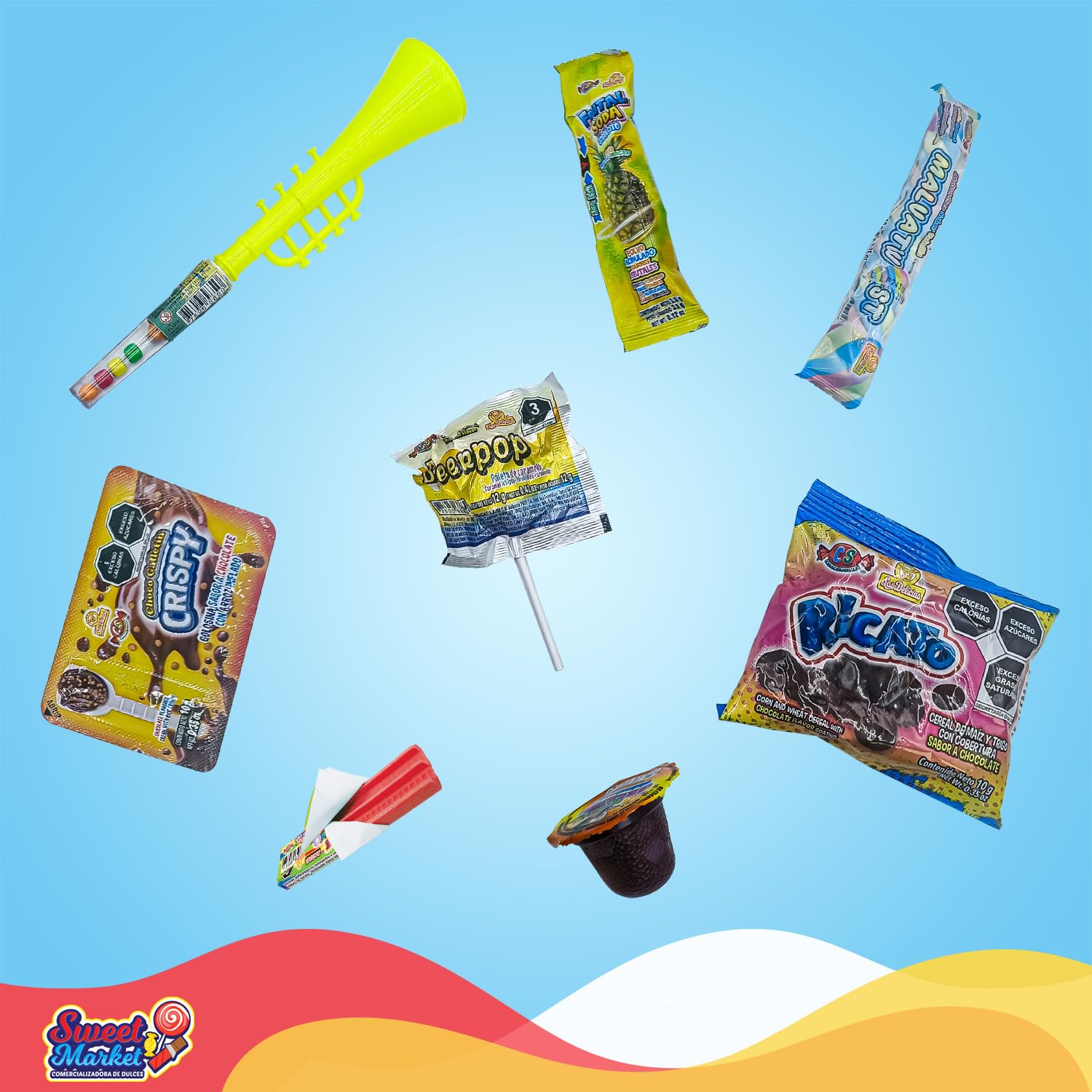 BOLSA PIÑATERA | Assorted candy and cookies (3 lb)