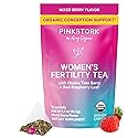 Pink Stork Organic Fertility Tea for Women, Mixed Berry, 15 Sachets