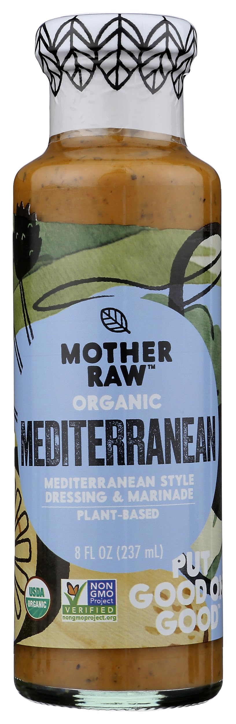 Mother Raw, Dressing Marmalade Mediterranean Organic, 8 Fl Oz
