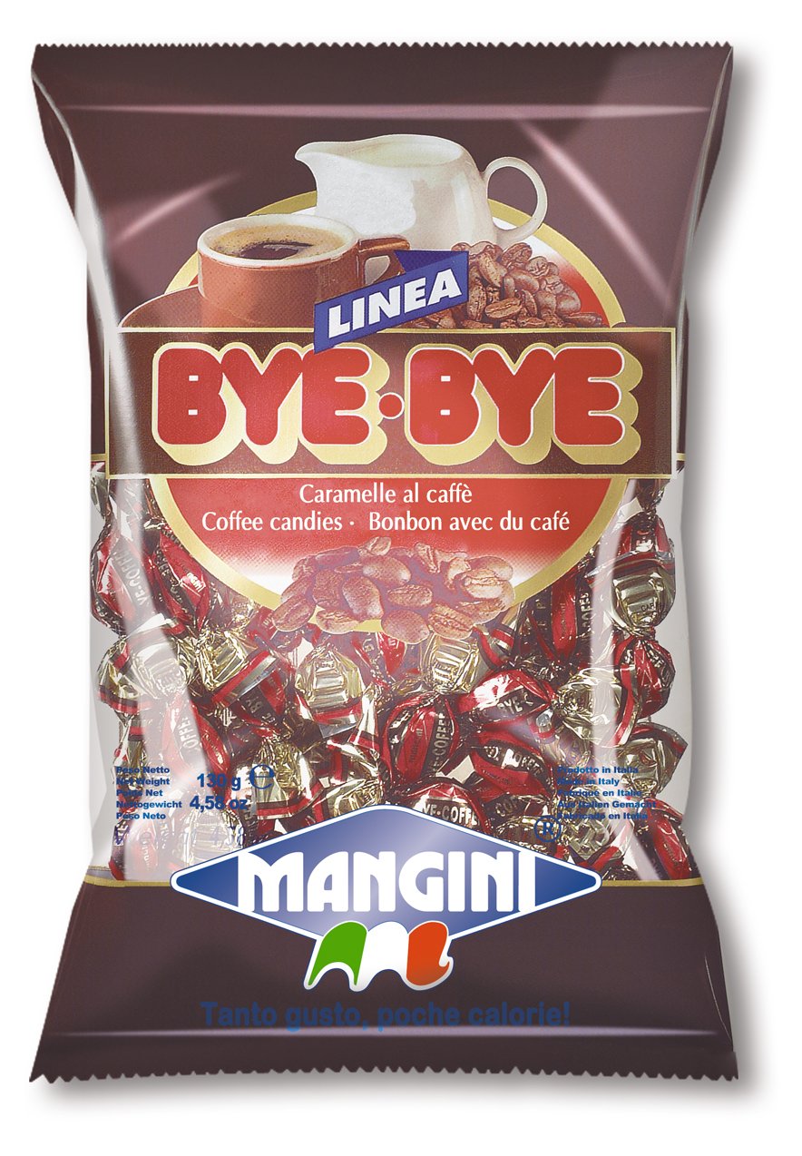 Mangini, Italian Mini Coffee Candy (Bye Coffee) 150g Bag (5 pcs)