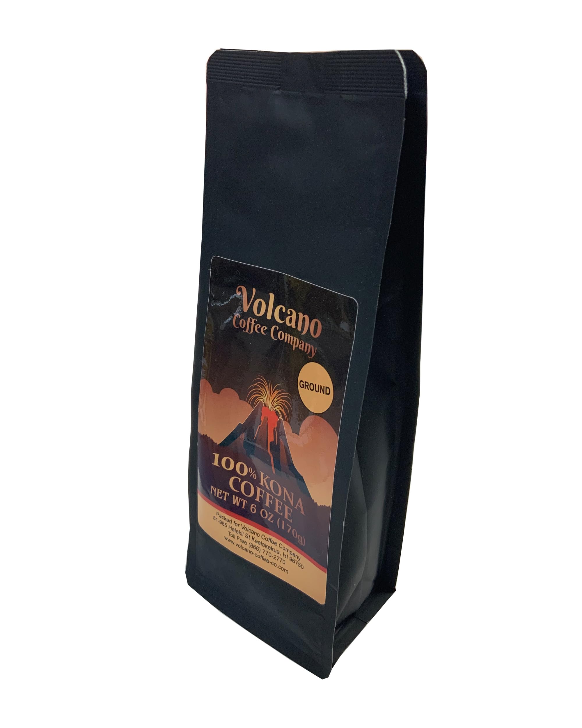 Volcano Coffee 100% Kona Coffee (6 oz) Ground
