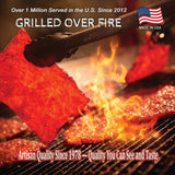 Singapore Street Food, Fire-Grilled Tender Pork Jerky (Original Flavor - Square Shaped 12oz) *Fresh Grilled to Order *Shipped the Same Day *L.A. Times