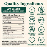Homiah Sambal Chili Crunch, 6 Oz - Vegan Low Sodium Less Oil Gluten-Free Sambal Oelek, Non-GMO, Spicy Chili Crisp Topping with Seaweed - Mild