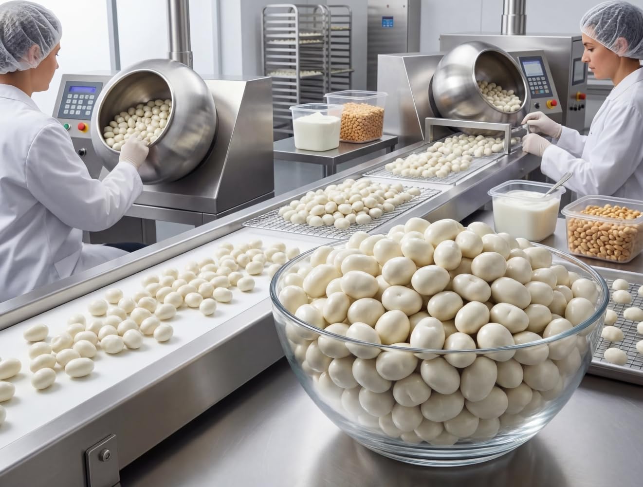 Yogurt Covered Peanuts - 1 lb Bulk Bag - Sweet & Crunchy Snack - Creamy Yogurt Coating Over Fresh Slow Roasted Peanuts - Snacks, Trail Mix