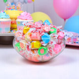 Premium Assorted Saltwater Taffy Chewy Candy 12 Fun Flavors Bulk 1 LB Bag Banana, Watermelon, Grape & More 60+ Pieces Individually Wrapped Nut