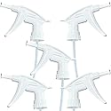 Dirt-Lifting Durable Foaming Spray Heads 5 Pk. Best Heavy Duty Nozzle Replacements for Large 32 Oz Plastic or Glass Bottles. Perfect Foam Nozzles