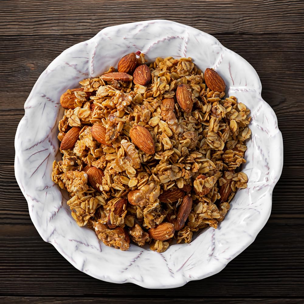 NutHouse! Granola Company - Premium Harvest Orange Granola | Certified Gluten-Free, Non-GMO, Kosher | Vegan, Soy-Free | 12 oz. Bag (3-Pack)