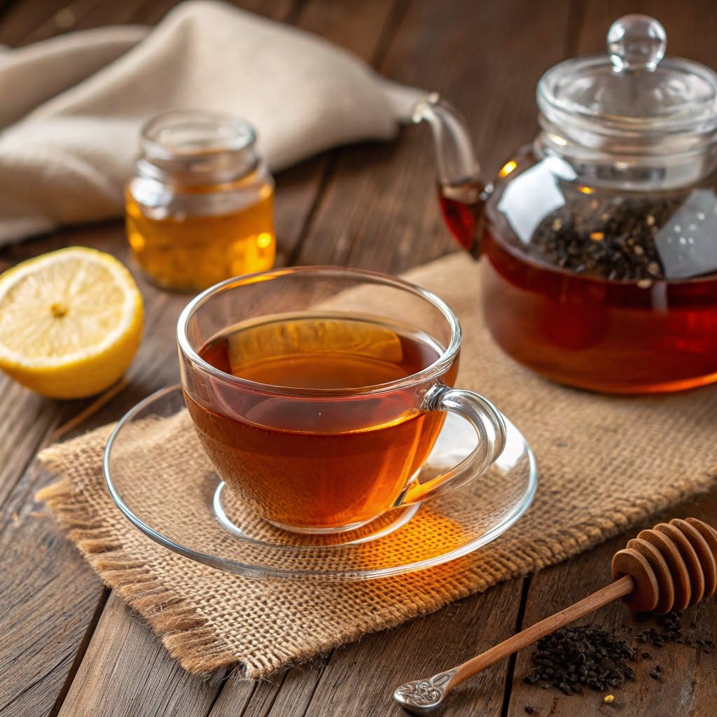 Tealeaf & Co. English Breakfast Black Tea - English Breakfast Tea in Loose Leaf Form - Contains Low Caffeine - Upto 50 Servings - Gluten Free
