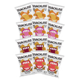 SNACKLINS Plant Based Crisps 4 Flavor Variety - Nacho, BBQ, Teriyaki, Chesapeake Bay - Gluten Free, Grain Free, 100% Kosher, Crunchy Puffed Snack Only