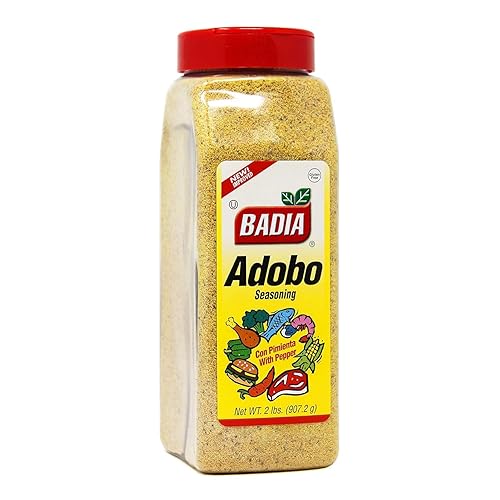 Badia Adobo All-Purpose Latin Seasoning Blend, 2 Pound - Smoky, Spicy & Savory for Meats, Chicken, Seafood, and Vegetables
