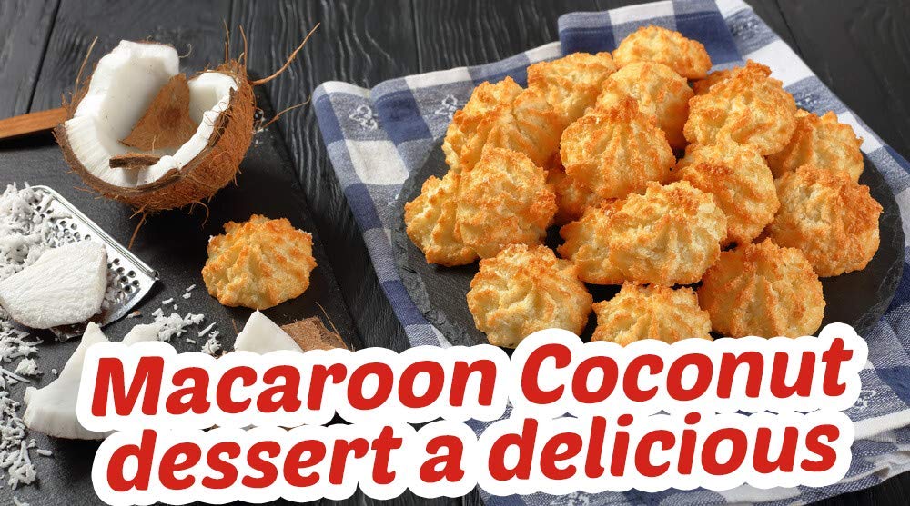 La bayamesa || Macaroon Coconut || 7oz || dessert delicious and distinctive taste || coconut yogurt || coconut cookies (Pack of 06)