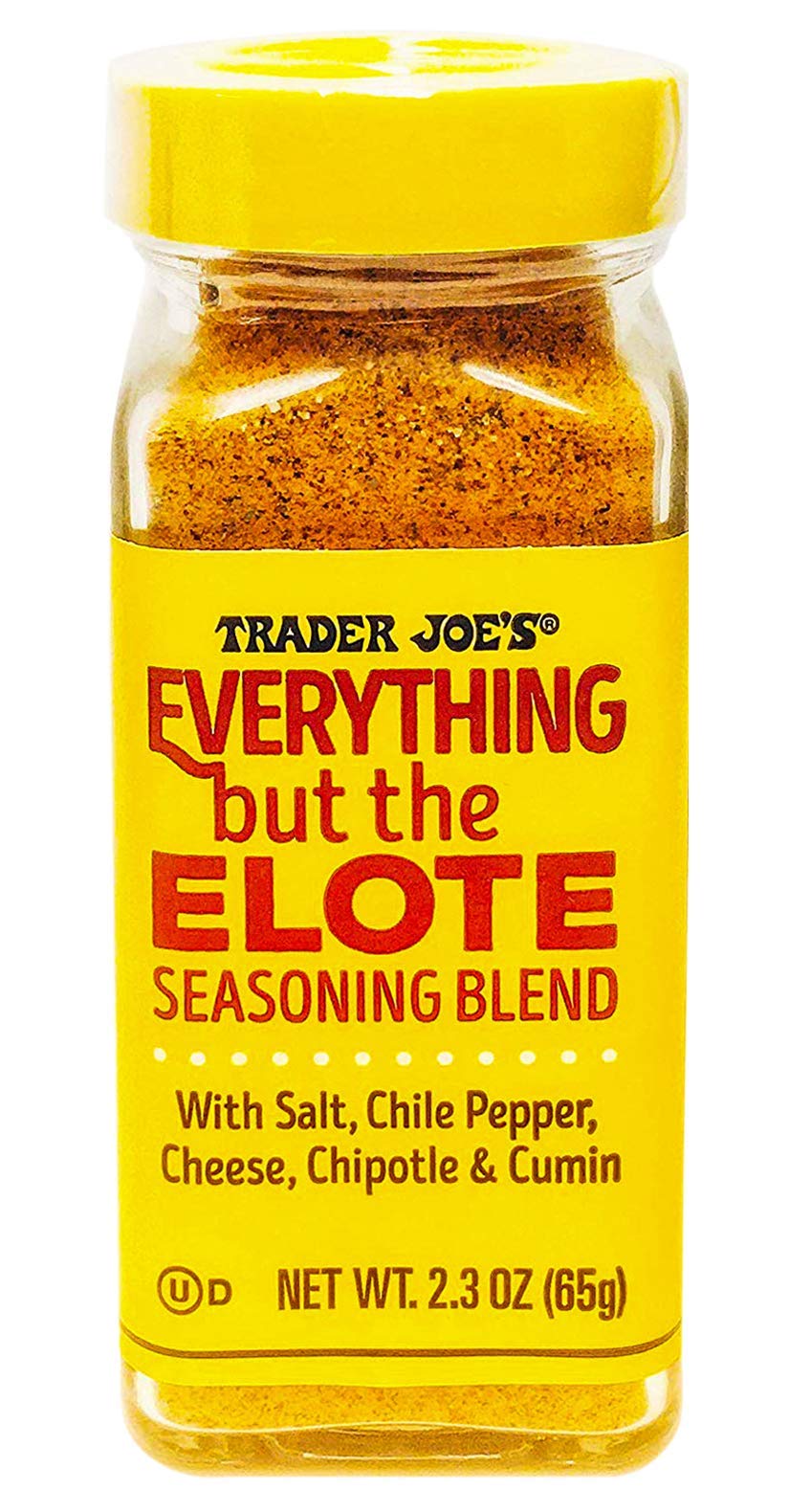 Trader Joe's Everything But The Elote Seasoning Blend With Chile Pepper, Parmesan Cheese, 3 Pack