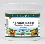Fennel Seed (Certified Organic) Powder (4 oz, ZIN: 517668) - 3 Pack