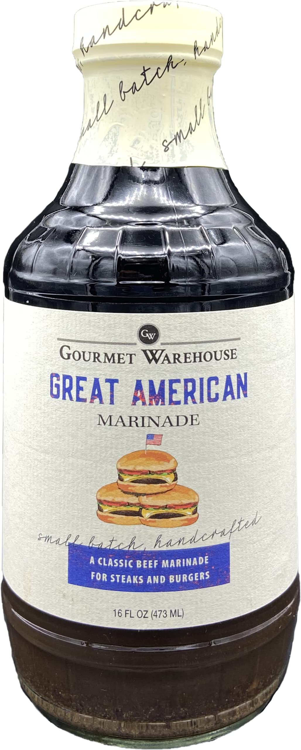Gourmet Warehouse Small Batch Great American Marinade Made With Natural Ingredients No HFCS 16 Oz (Pack of 1)