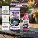 BOONYM Heavy Duty Grill Cleaner Spray - Professional BBQ Degreaser & Oven Cleaner, 4oz for Outdoor Grills, Smokers, Stainless Steel - Effectively