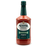 Major Peters' Premium, Full Body Bloody Mary Mix, Only Add Spirits & Garnishes for Ideal Drink, Original (59.2 Fl Ounce, Pack of 1)