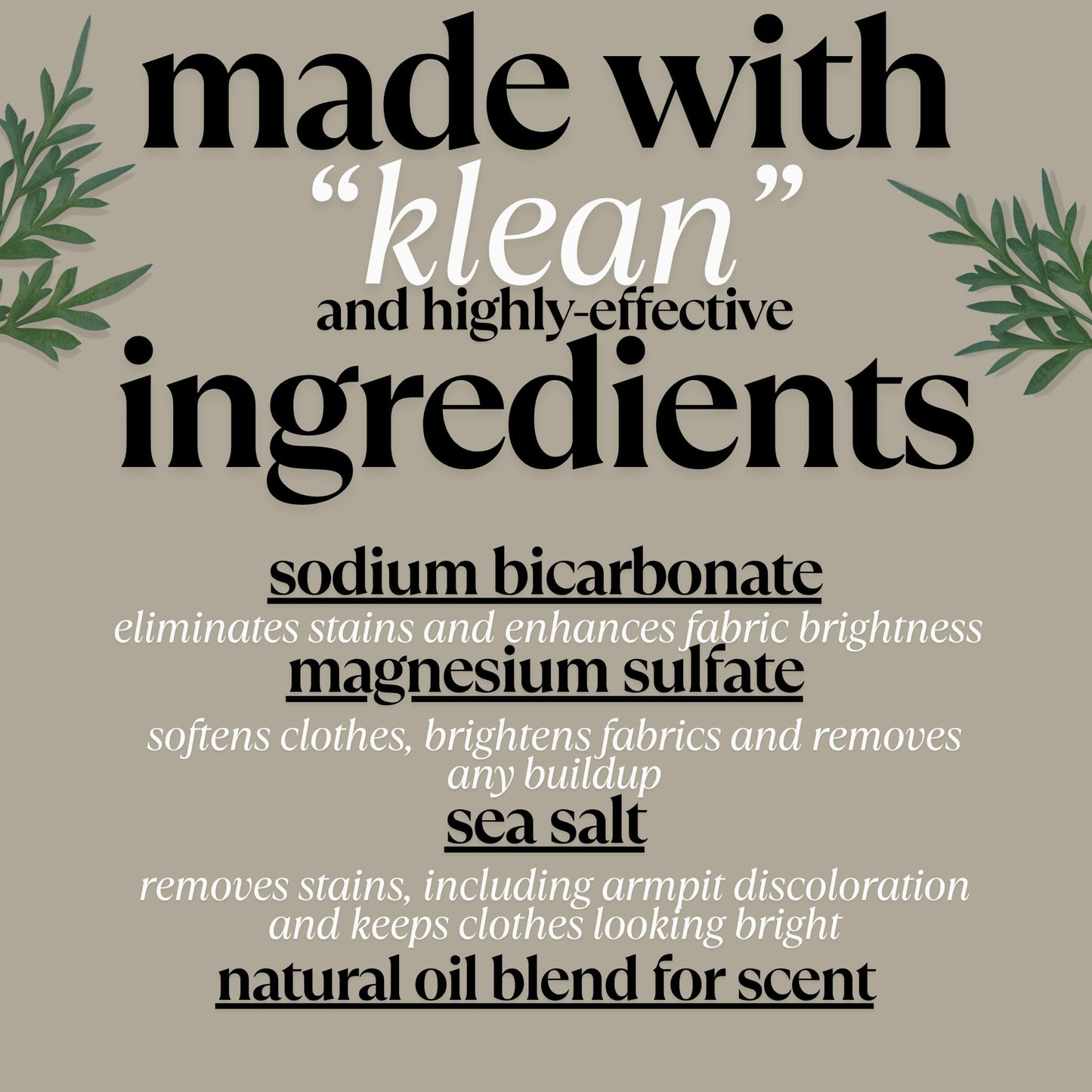Laundry Detergent Powder | Non-Toxic Laundry Detergent for Sensitive Skin | Easy To Use, Tough on Stains, Gentle on Fabrics | Botanical Laundry Powder