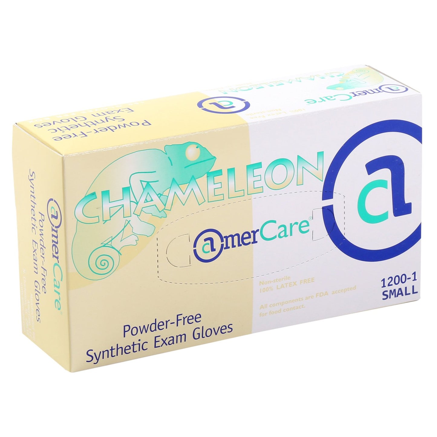 AmerCare Chameleon Powder Free, Synthetic Gloves, Medium, Case of 1000