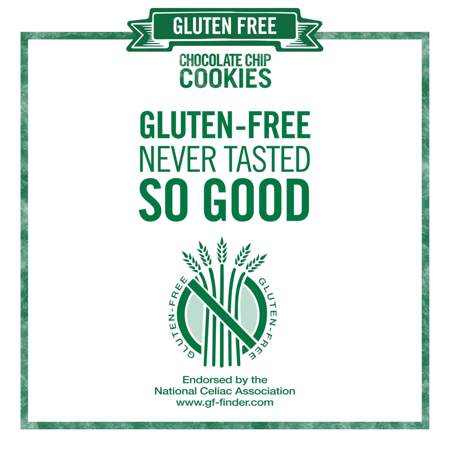 Tate's Bake Shop Tiny Gluten Free Chocolate Chip Cookies, 3 - 5.5 oz Bags