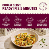 Ripi Braised Short Rib Ravioli - Red Wine, Swiss Chard & Parmesan - Frozen Pasta Meal - Ready in Under 5 Minutes, 9oz packs (6 Pack, Beef Short Rib)