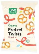 365 by Whole Foods Market, Organic Unsalted Mini Pretzel Twists, 8 Ounce