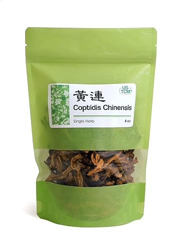 NEW PACKAGING Rhizoma Coptidis Goldthread Huang Lian ?? Dried 4 Oz