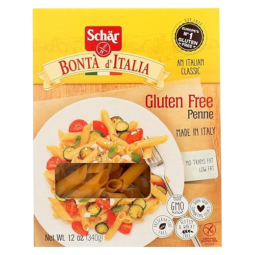 Schar, Pasta Penne Gf, 12 OZ (Pack of 10) ( Value Bulk Multi-pack)30