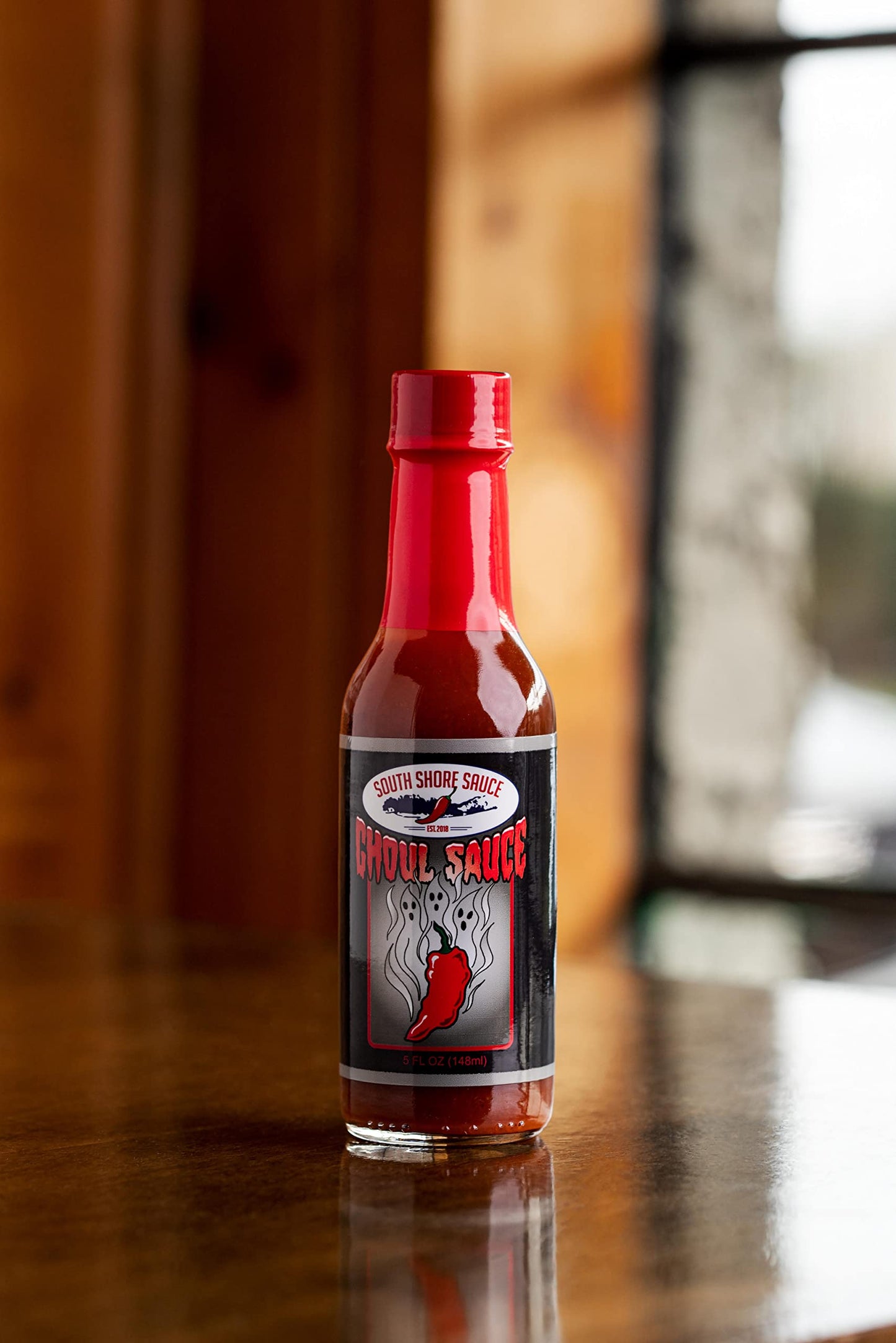 SOUTH SHORE SAUCE gourmet hot sauce ghost pepper GHOUL SAUCE medium, 5oz, 1 Fl Oz
