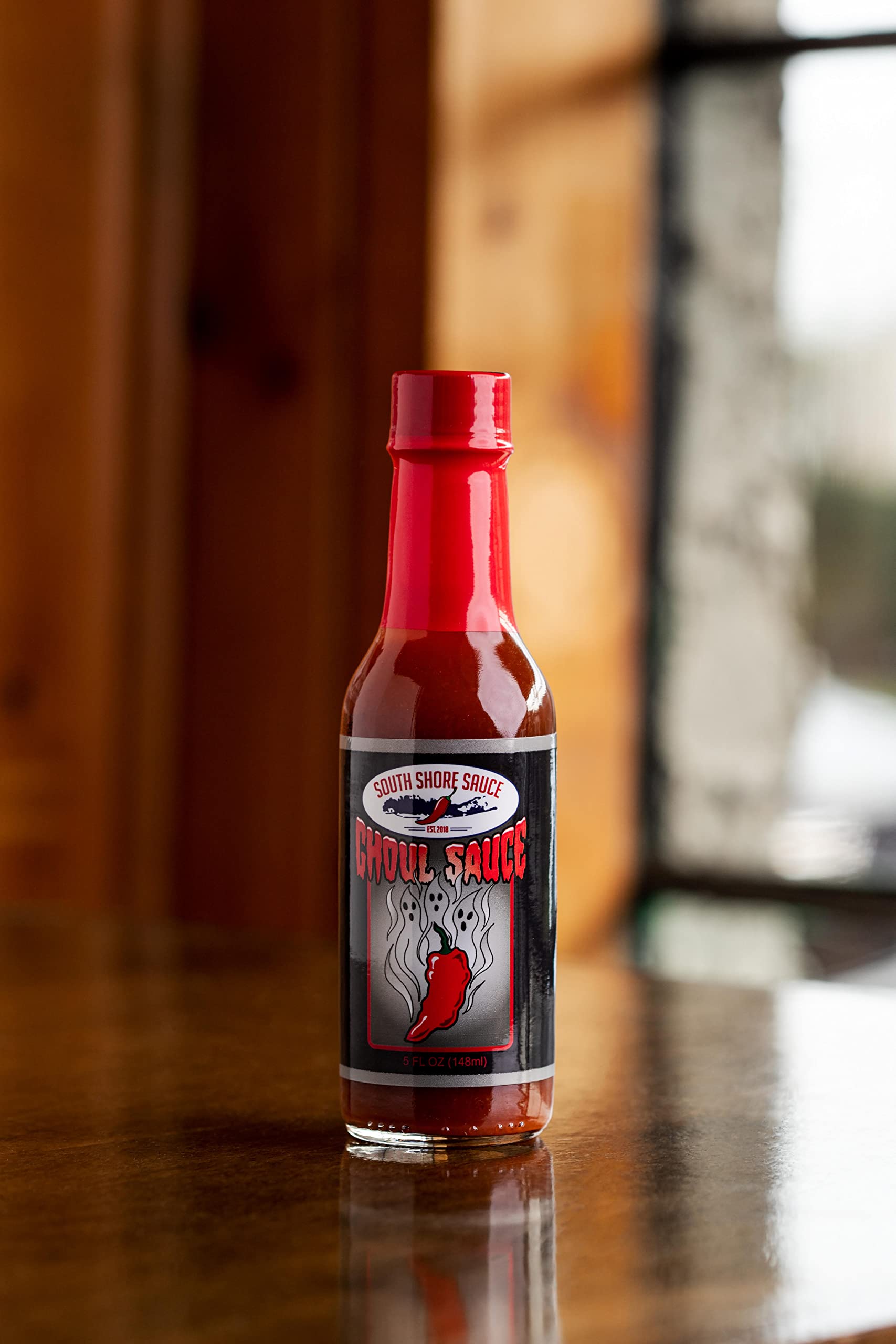 SOUTH SHORE SAUCE gourmet hot sauce ghost pepper GHOUL SAUCE medium, 5oz, 1 Fl Oz