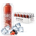 BAWLS Guarana Root Beer - Guarana Fueled Soda for Energy, High Caffeinated Drink, 16oz 24 Pack Cans