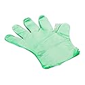 Camco Durable All Purpose RV and Camper Disposable Sanitation Gloves | Ideal in Wet or Dry Conditions | Green Non-Latex Gloves | 100 Pack (40285)