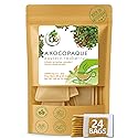 Axocopaque Mexican Herbal Tea - 24 Premium Tea Bags (2000mg per Bag) - Authentic 100% Natural Mexican Botanical - Caffeine-Free, Vegan & Non-GMO