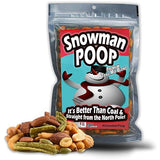 Snowman Poop Trail Mix - Holiday Food Gifts for Teens and Adults - Gourmet Trail Mix, Funny Stocking Stuffer, Made in the USA