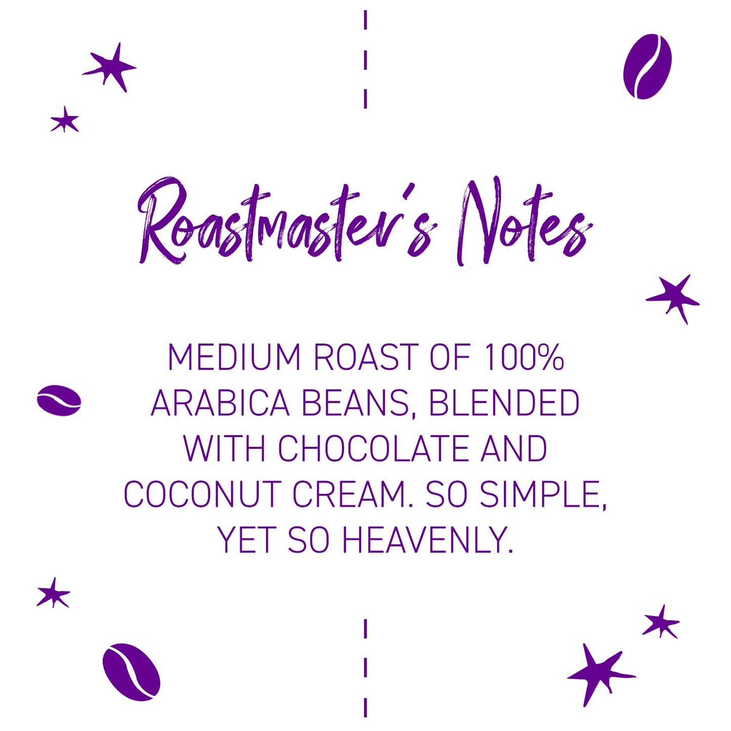 Joffrey's Coffee - Angel's Kiss, Flavored Coffee, Artisan Medium Roast, Arabica Coffee Beans, Chocolate & Coconut Cream Flavor, K-Cup 2.0 Compatible