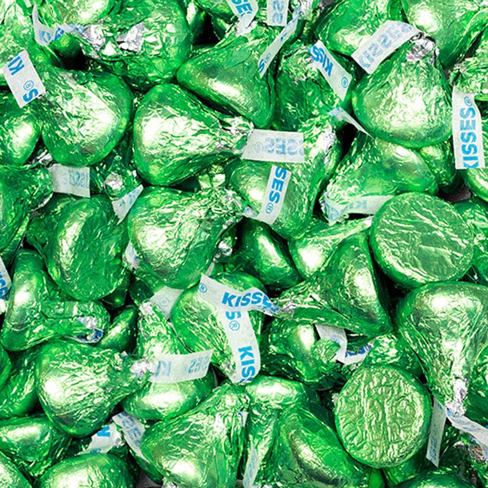 90ct Pastel Foiled Easter Milk Chocolate Kisses - Spring Bulk Candy For Baskets, Egg Hunts, Classroom Parties, Treat Bags, Favors & Holiday